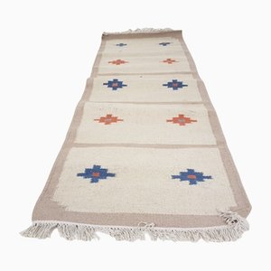 Vintage Indian Wool Carpet