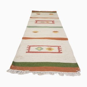 Tapis Vintage en Laine, Inde