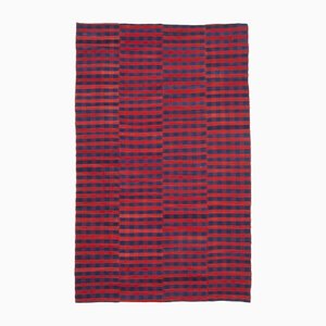 Tappeto Kilim vintage rosso