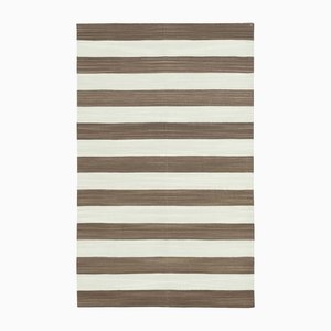 Brown Dhurrie Rug