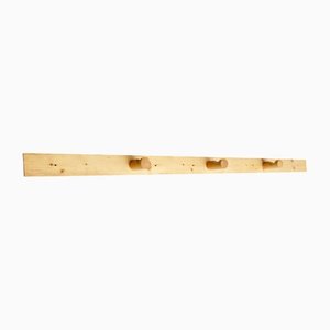 Large Pine Wood Coat Rack by Charlotte Perriand for Les Arcs