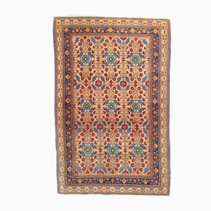 Antique Hand-Knotted Sarouk Rug
