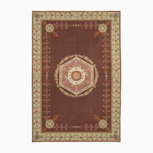 Red Needlepoint Kilim Rug