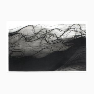 Margaret Neill, Steamer Series 1, 2012, Carboncillo en papel