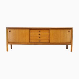 Credenza grande in teak, Danimarca, anni '60