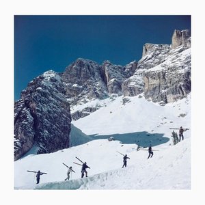 Carta fotografica Slim Aarons, Cortina D'ampezzo, 1962