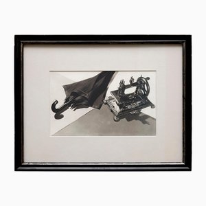 Fotografía en blanco y negro de Man Ray, Hommage a Lautréamont