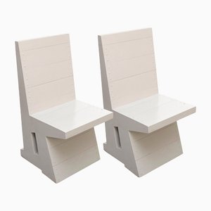 Gray Easy Chairs by Dom Hans Van Der Laan, Set of 2