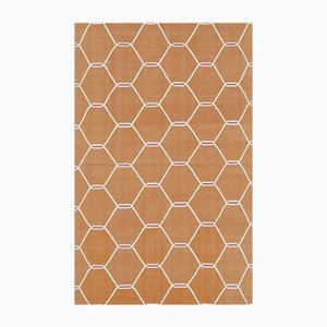 Tapis Dhurrie Orange