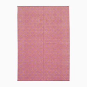 Tapis Dhurrie Rose