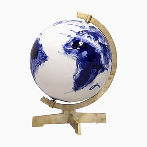 Earth Globe Sculpture by Alex De Witte