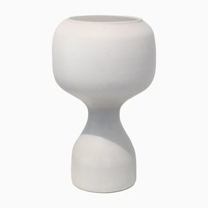 Lámpara de mesa de vidrio opalino blanco de Philips