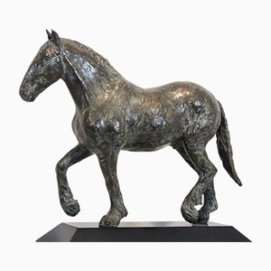 Bronze Horse Sculpture by Cocky Duijvesteijn