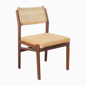 Dining Room Chairs with Wicker Back from Topform, Set of 4