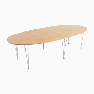 Mesa de comedor Superellips de Piet Hein & Bruno Mathsson para Mathsson International