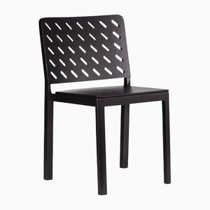 Black Laulu Dining Chair by Matti Klenel for Made by Choice