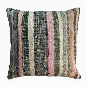 Housse de Coussin Tapis Kilim Boho Vintage