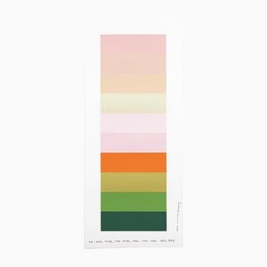 Kyong Lee, Emotional Colour Chart 150, 2021, Lápiz y acrílico sobre papel Fabriano-pittura