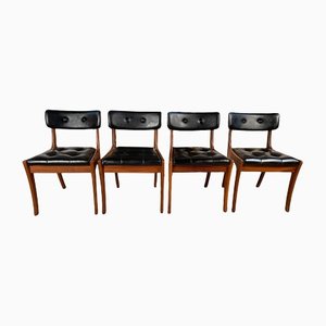 Mid-Century Rosewood Chairs by Peter Hayward for Vanson / Heals, Set of 4