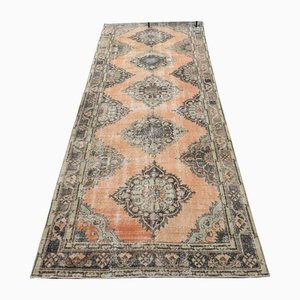 Wide Vintage Turkish Oushak Runner