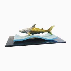 Irakli Tsuladze, Requin, 2020, Bronze, Corian & Verre