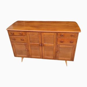 Credenza Mid-Century in olmo di Ercol