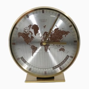 Horloge Mondiale par Heinrich Möller pour Kienzle International, 1970s