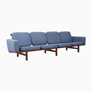 Teak Ge-236/4 Sofa by Hans J. Wegner for Getama, 1960s