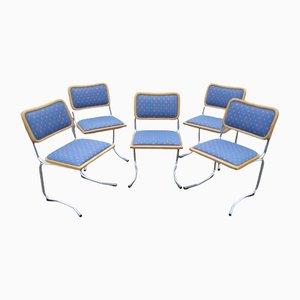 Italian Chairs, 1970s, Set of 5