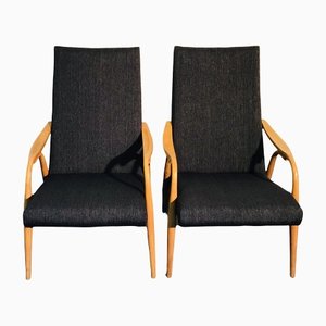 Set of Armchairs from TON, 1960s