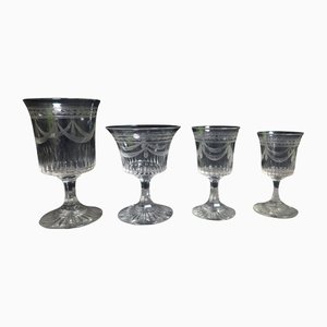 Crystal Glasses from Baccarat, Set of 51