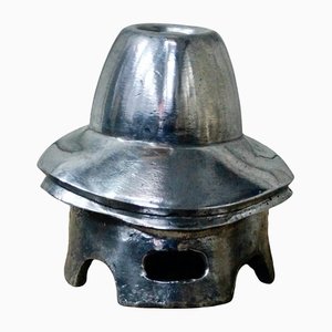 Molde para sombrero antiguo de aluminio de L Garnot Paris