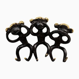 Colgador de llaves Monkeys de Walter Bosse