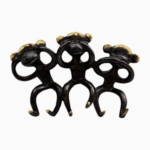 Monkeys Key Hanger by Walter Bosse