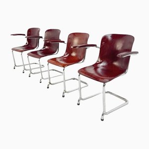 Pagholz Chairs by Friso Kramer, Set of 4