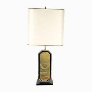 Lampe de Bureau en Laiton par George Mathias