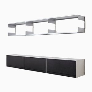 606 Wall Unit by Dieter Rams for Vitsoe, 1960, Set of 9