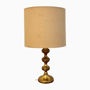 Brass Base Table Lamp, 1970s