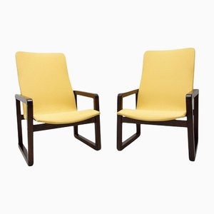 Scandinavian Style Armchairs, 1980s, Set of 2