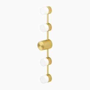 IP Backstage L4 Satin Brass Wall Light by Emilie Cathelineau