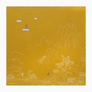 Jia Yuan-Hua, Unknown World No.6, 2021, Öl auf Leinwand