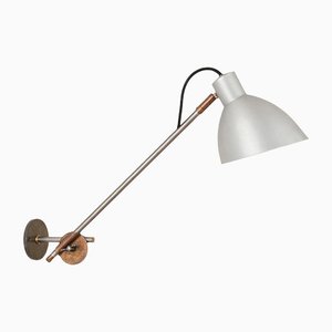 Iron KH#1 Long Arm Wall Lamp by Sabina Grubbeson for Konsthantverk Tyringe 1