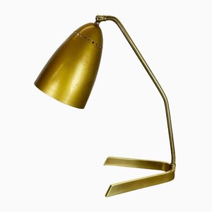 Hollywood Regency Austrian Brass Table Light in the Style of Kalmar, 1960s