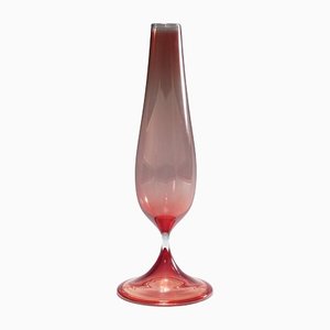 Vaso Tulip di Nils Landberg per Orrefors, Svezia, 1957