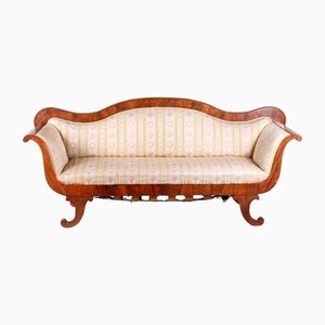 19th Century Swedish Biedermeier Sofa Bench