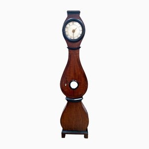 Horloge Biedermeier Antique Gustavienne Dorée, Suède, 1800s
