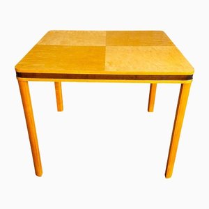 Art Deco Swedish Early 20th Century Biedermeier Square Gaming Dining Table