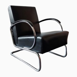 Dutch Model 407 Lounge Chair by Gispen for Dutch Originals