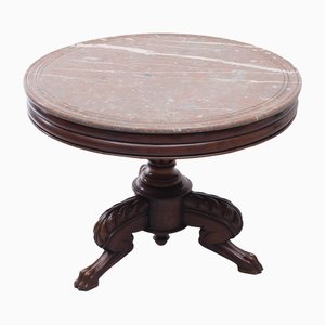 Antique Dutch Marble Hall or Center Table