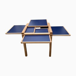 Modular and Reversible Dining Table by Bernard Vuarnesson, 1980